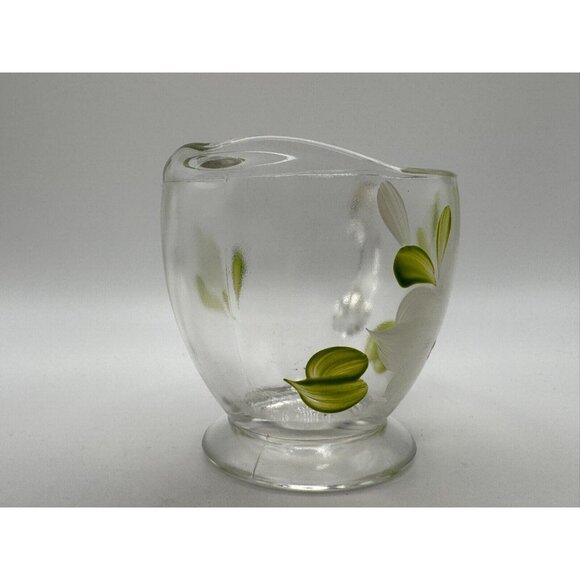 Vintage Bartlett Collins Creamer White Flowers Red Centre Gay Fad 50’s Vintage - Picture 2 of 5